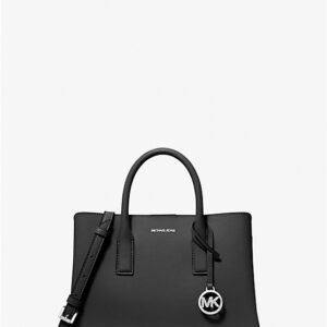 Ruthie Small Saffiano Leather Satchel