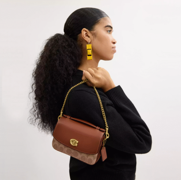 Cassie Crossbody Bag 17 In Signature Canvas - Image 5