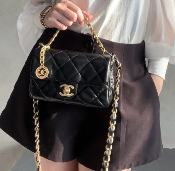 Chanel 23S mini CF Gold Coin - Image 2