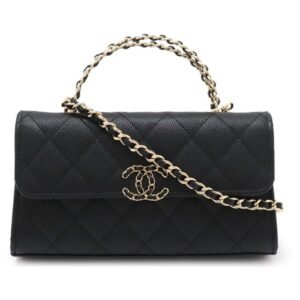 Chanel Black Clutch Bag