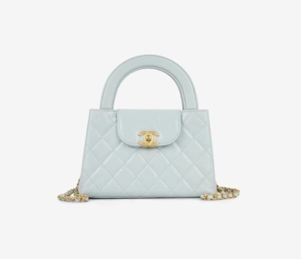 Chanel Mini Kelly Tote Bag Blue