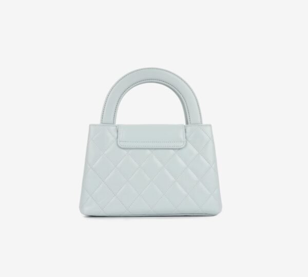 Chanel Mini Kelly Tote Bag Blue - Image 4