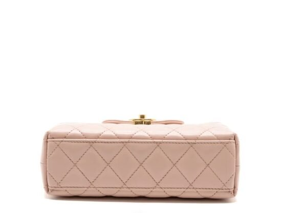 Chanel 23k Mini Kelly Bag-Pink - Image 5