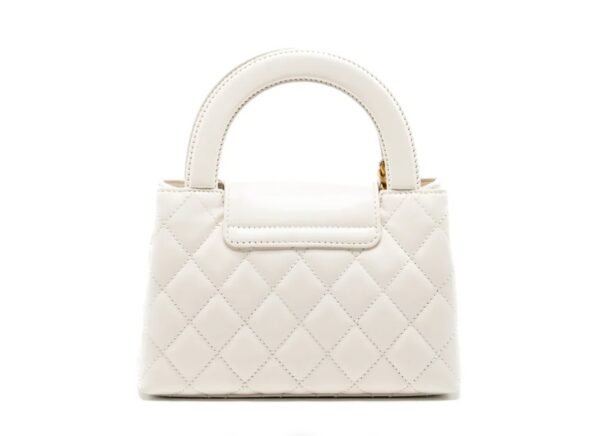 Chanel 23k Mini Kelly Bag-White - Image 2