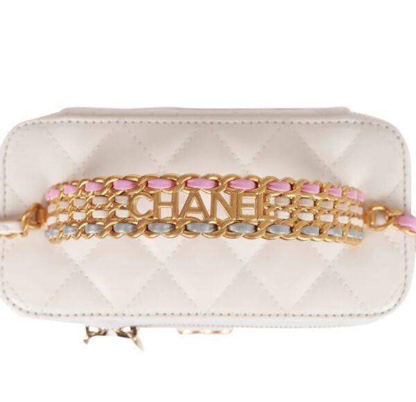 Chanel Small Vanity Case White - Image 6