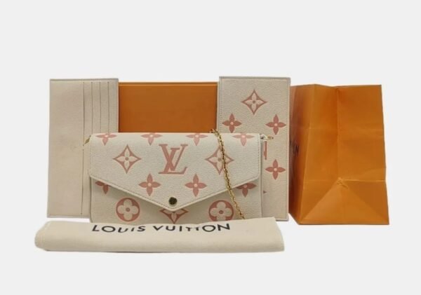 Felicie Pochette Bag-CremeRoseTrianon - Image 3