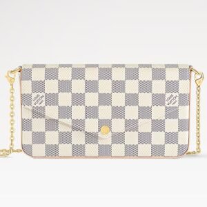 Félicie Pochette Bag-DamierAzur
