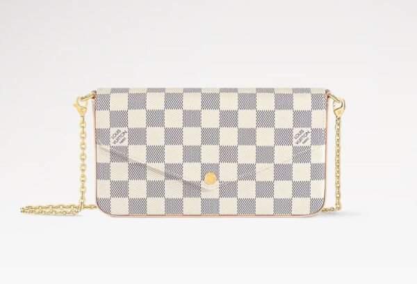 Félicie Pochette Bag-DamierAzur