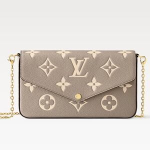 Félicie Pochette Bag-GreyBeige