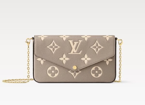 LV Félicie Pochette Bag-GreyBeige