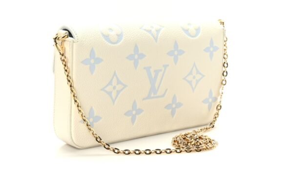 Felicie Pochette Bag-LatteCandyBlue - Image 3