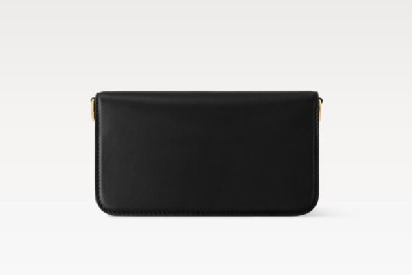 LV Bloom Wallet On Chain - Black - Image 4