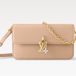 LV Bloom Wallet On Chain - Sand