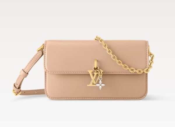 LV Bloom Wallet On Chain - Sand