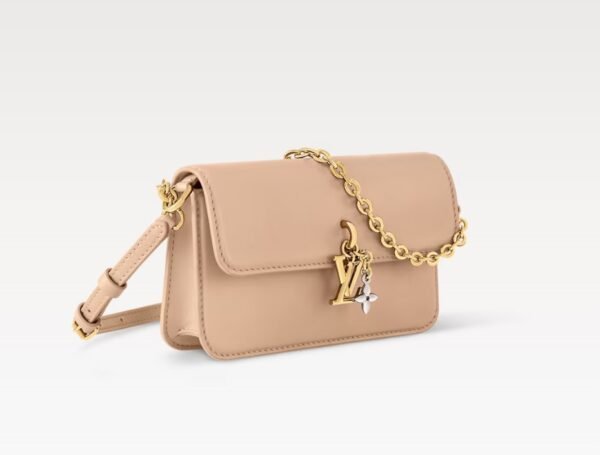 LV Bloom Wallet On Chain - Sand - Image 2