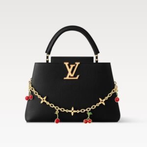 LV x TM Capucines Bag-Black