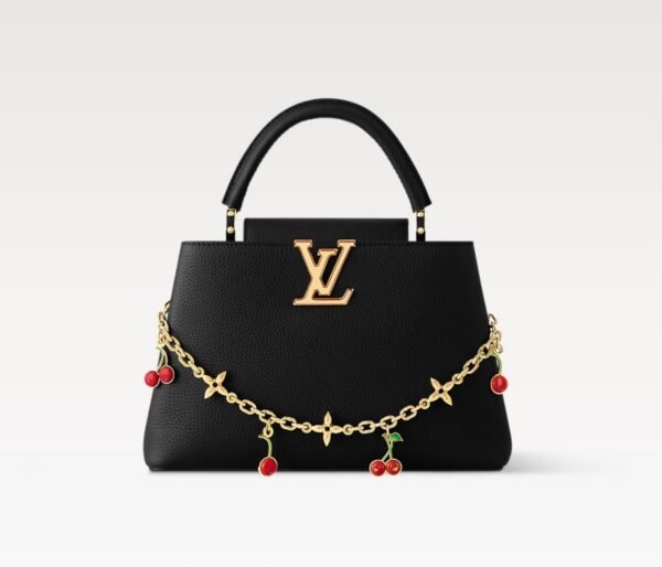 LV x TM Capucines Bag-Black