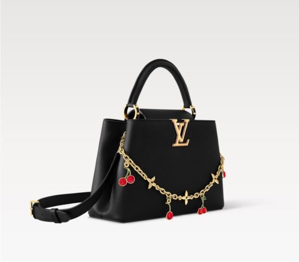 LV x TM Capucines Bag-Black - Image 2