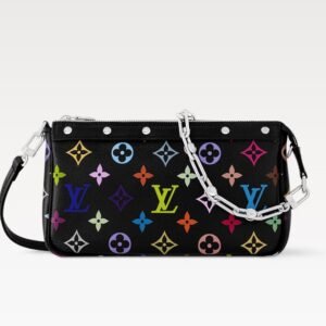 LV x TM Pochette Accessoires Bag - MulticoloreNoir