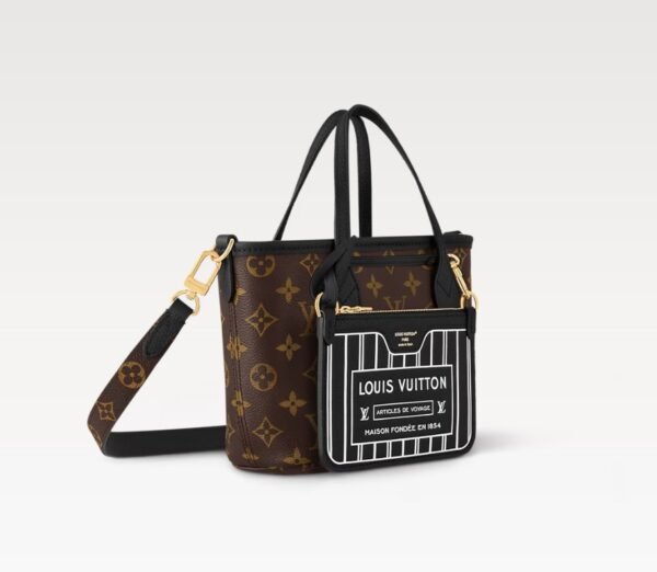 Neverfull Bandoulière Inside Out BB Bag-Black - Image 2