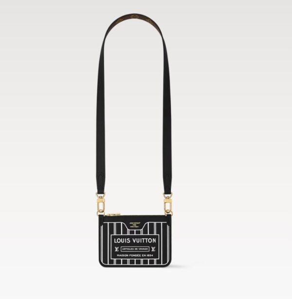 Neverfull Bandoulière Inside Out BB Bag-Black - Image 6