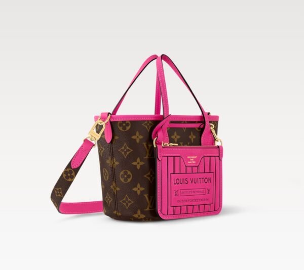 Neverfull Bandoulière Inside Out BB Bag-RosePondichery - Image 2