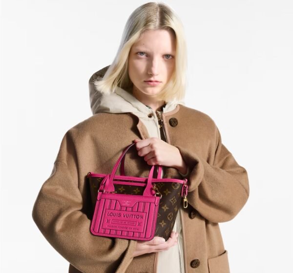 Neverfull Bandoulière Inside Out BB Bag-RosePondichery - Image 7