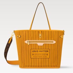 Neverfull Bandoulière Inside Out MM Tote Bag - SafranYellow