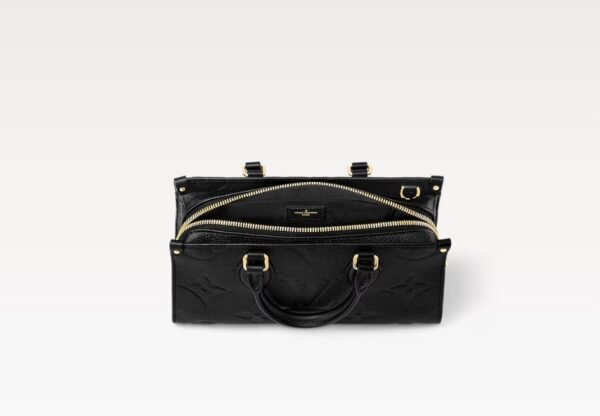 OnTheGo East West Tote Bag-Black - Image 4