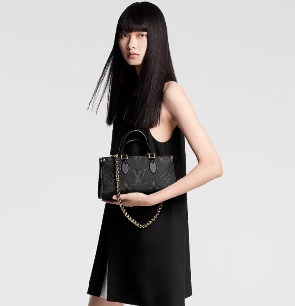 OnTheGo East West Tote Bag-Black - Image 6