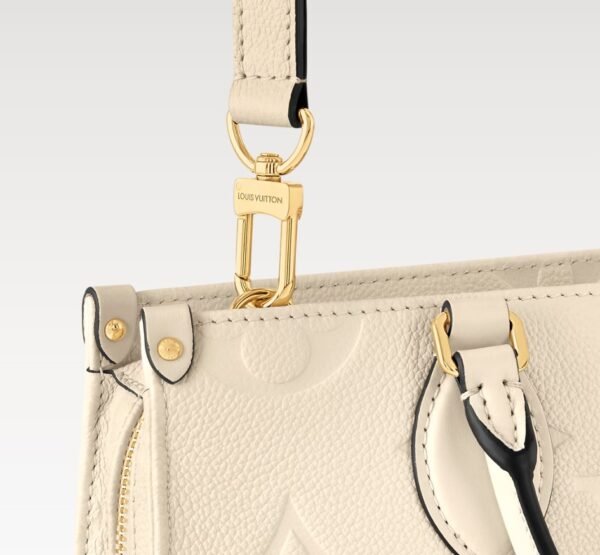 OnTheGo East West Tote Bag-Cream - Image 3
