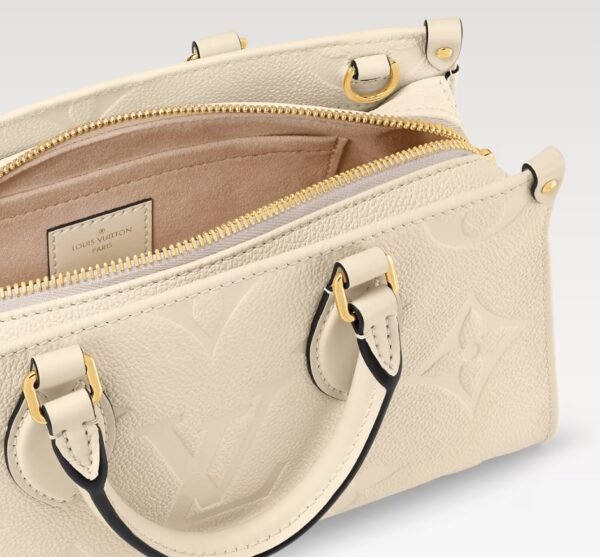 OnTheGo East West Tote Bag-Cream - Image 5
