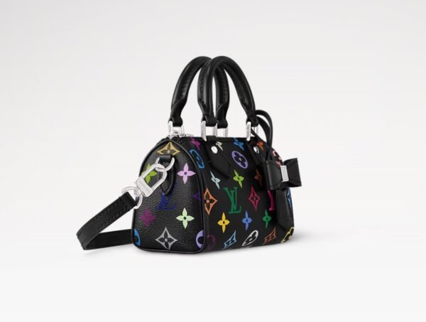 LV x TM Nano Speedy Bag Black - Image 2