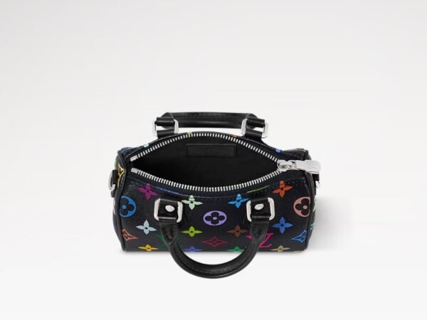 LV x TM Nano Speedy Bag Black - Image 3