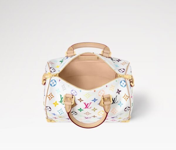 LV x TM Speedy Bandoulière 25 Bag White - Image 3