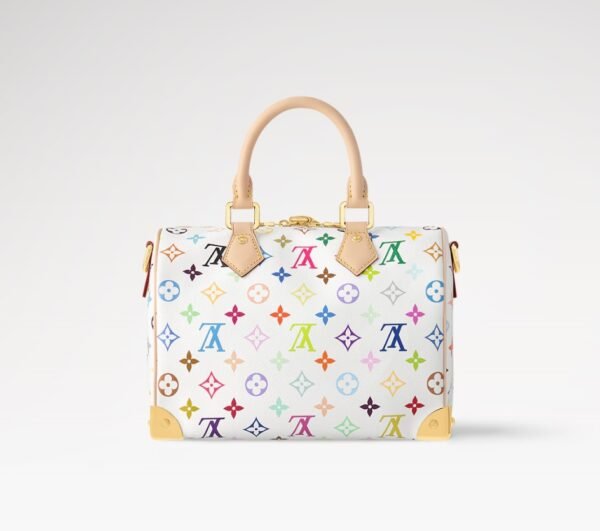 LV x TM Speedy Bandoulière 25 Bag White - Image 4