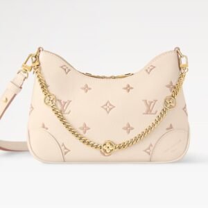 Boulogne Monogram Empreinte Leather - Cream