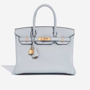 Hermès Birkin 30 - Gris Pantin Swift - Gold hardware
