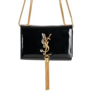 YSL Kate Tassel Bag - Black