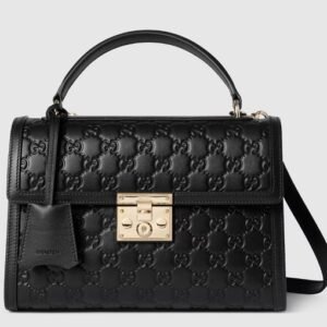 Gucci Padlock Large Top Handle Bag - Black