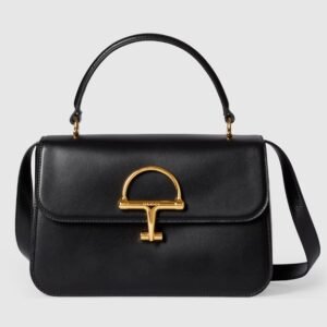 Gucci Siena Top Handle Bag Black