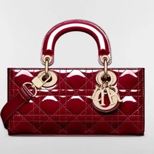 Dior Small Lady D-Joy Bag Red
