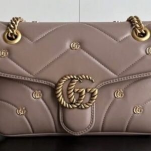 Gucci Marmont Crossbody Bag - Dusty Pink