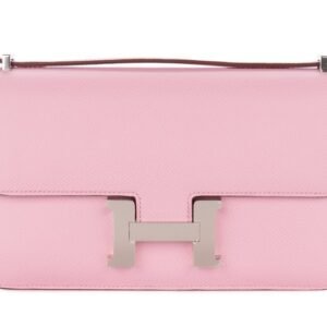 Hermes Pink Epsom Constance Elan 25 PHW