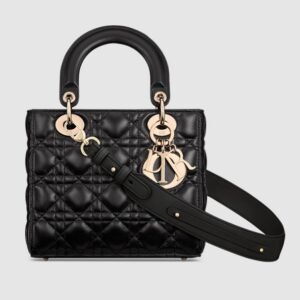 Small Lady Dior My ABCDior Bag - Black