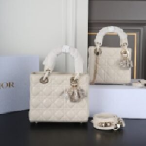 Small Lady Dior My ABCDior Bag – Cream