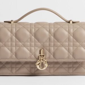 My Dior Mini Bag - Latte Cannage Lambskin Beige