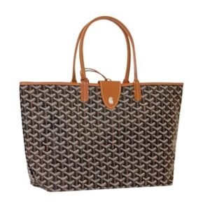 Goyard Saint Louis PM Bag - Black/Tan