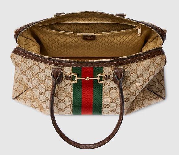 Gucci Borsetto Large Boston Bag - Image 2