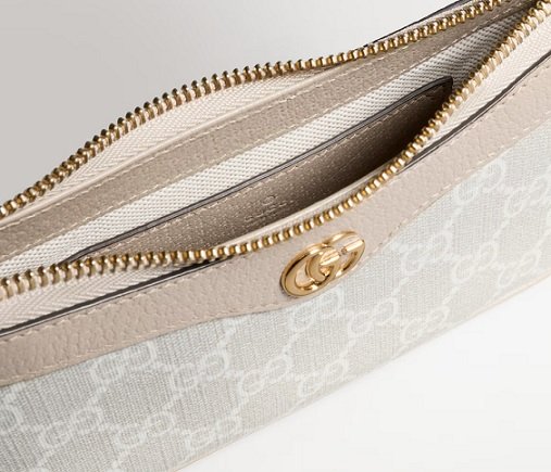 Gucci Ophidia mini bag - beige and white Supreme - Image 2